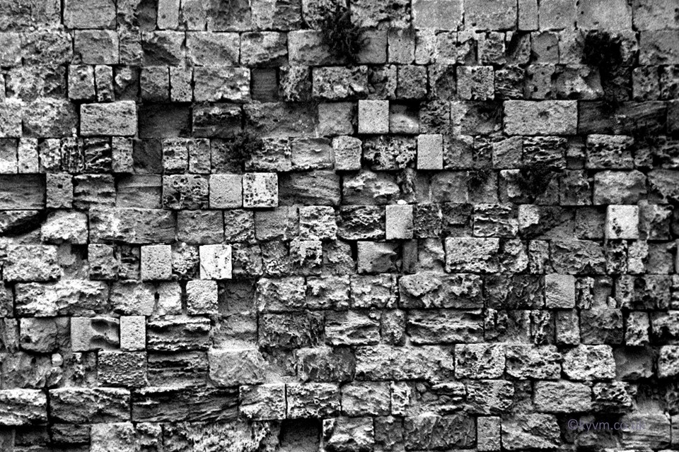 Recalling the bricks parting in the first Harry Potter movie I was whisked away to a place where perhaps magic was once around at some time.   Alas it is just the wall of an old building.  