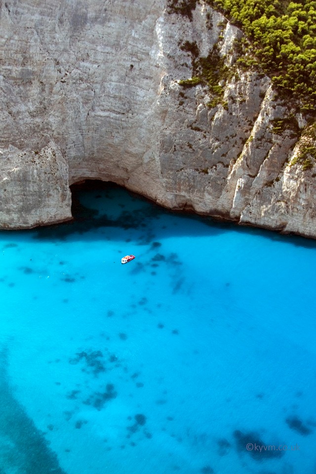 Paralia Navagio is probably one of the most photographed coves in Zakynthos if not all of Greece.  Whilst I did photograph the traditional view, I found this study more inspiring.