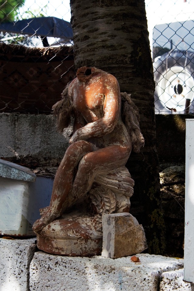 Around the world there are many damaged statues proudly on display even if we do not know who they are.  Perhaps its human nature to find the beauty in broken things.